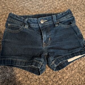 Little Girls Denim Shorts